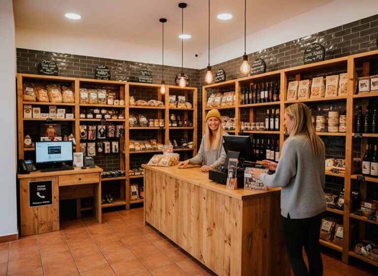 Emprendedora de alimentación