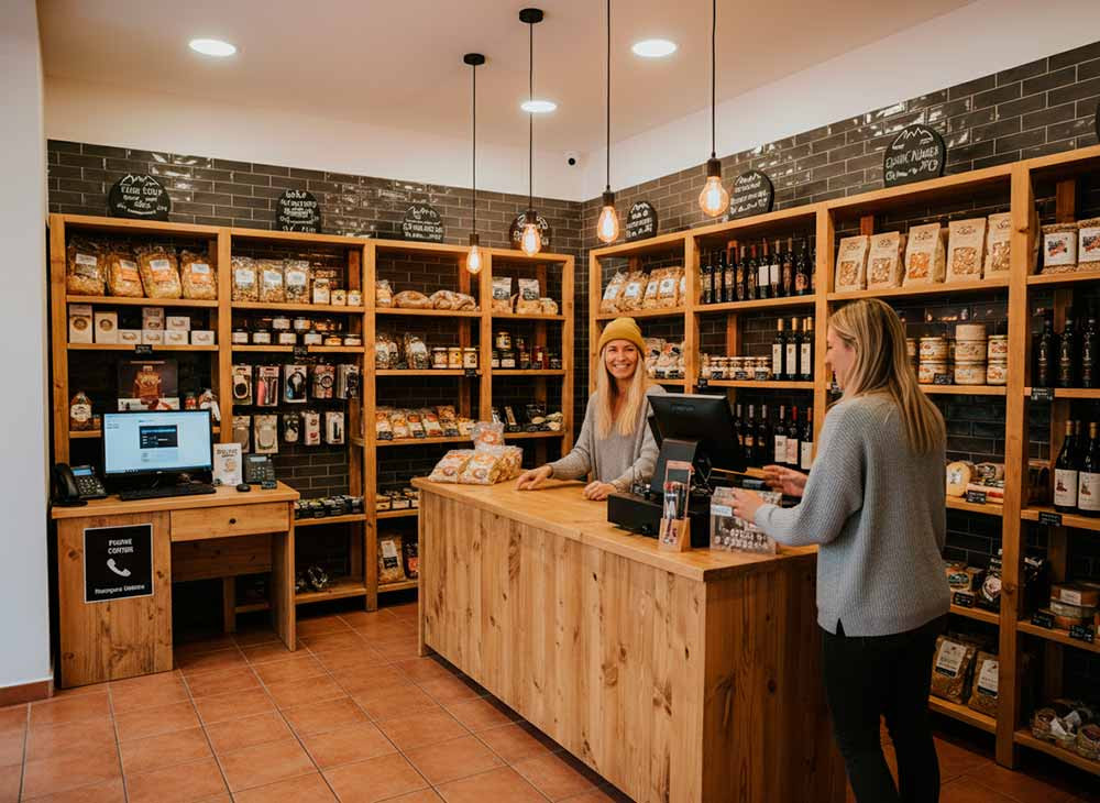 Emprendedora de alimentación