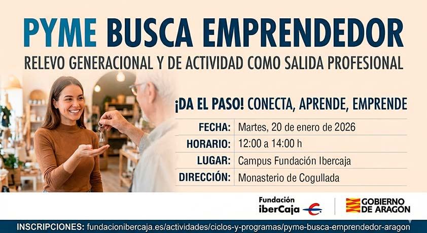 Cartel PYME busca emprendedor/a -20 enero