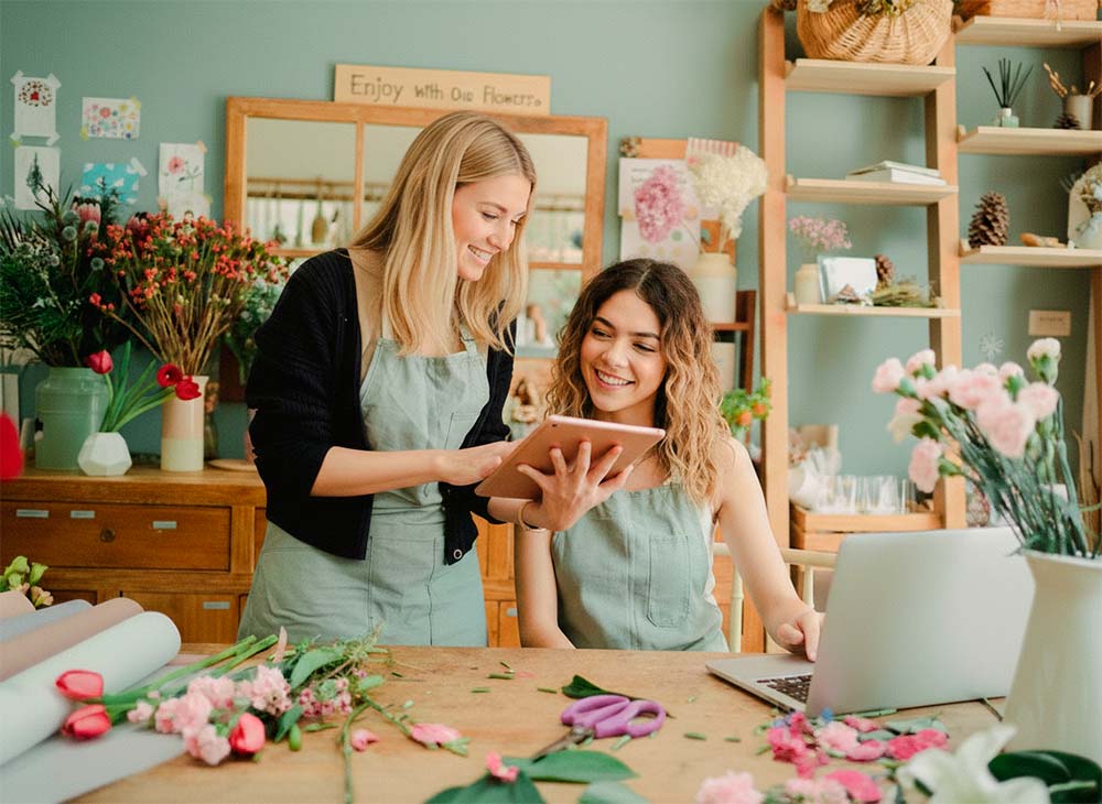 Emprendedoras-floristería